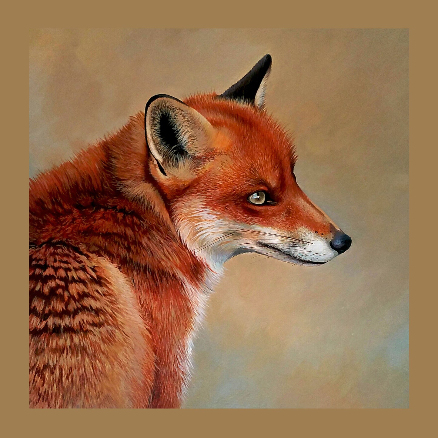Fox Portrait Cushion