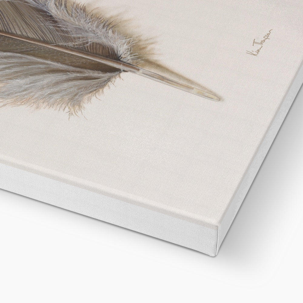 Guinea Fowl Feather Canvas