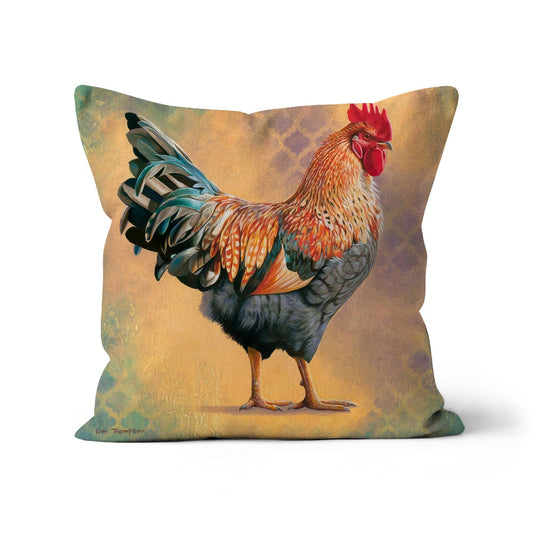 Golden Cockerel Cushion