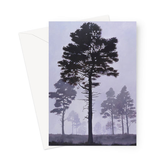 New Forest Mist Greeting Card