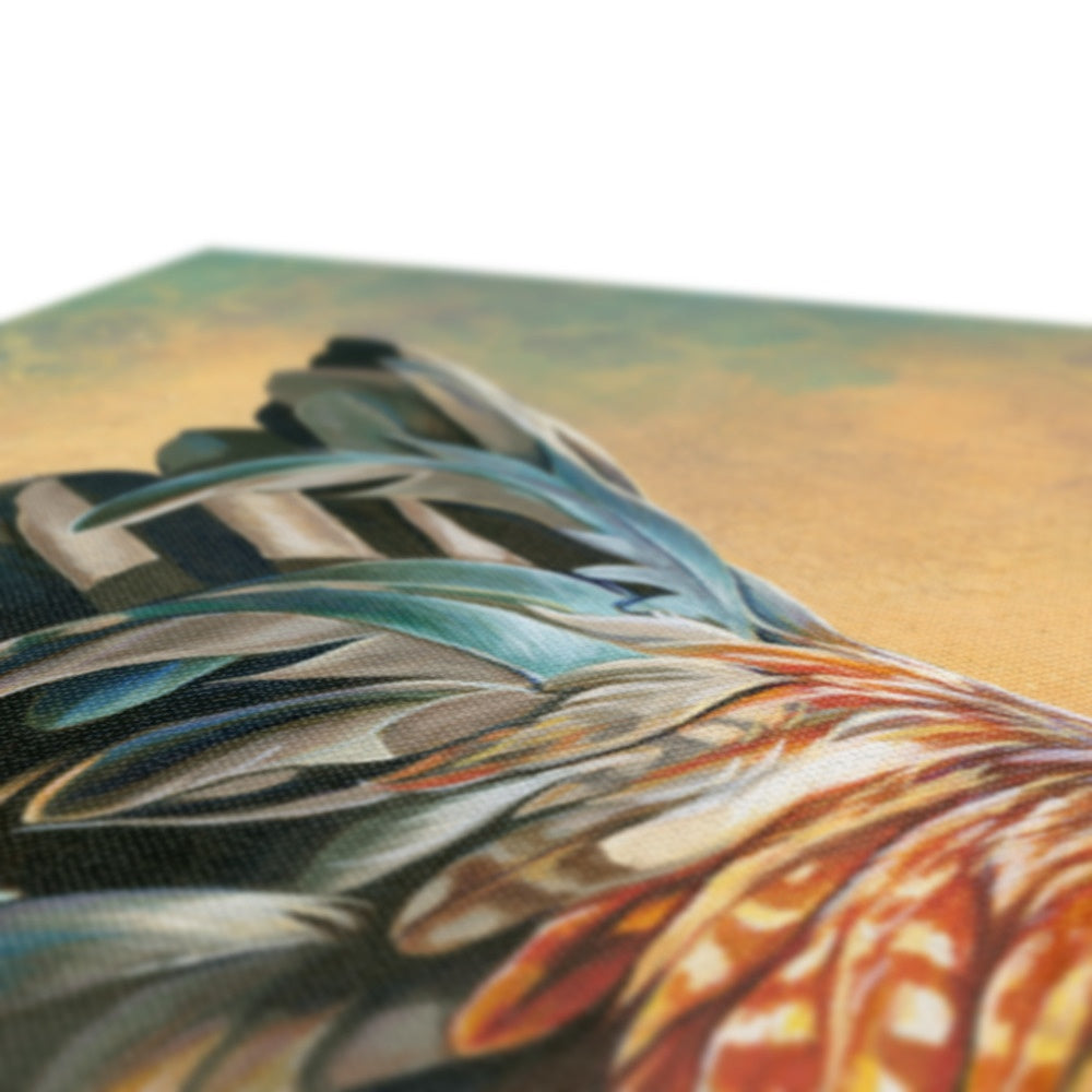 Golden Cockerel Canvas