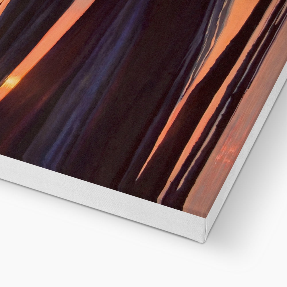 Luangwa Sunset Canvas