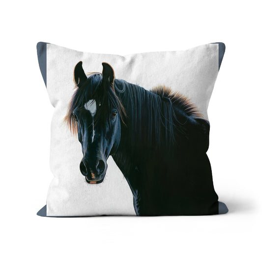 The Black Horse Cushion
