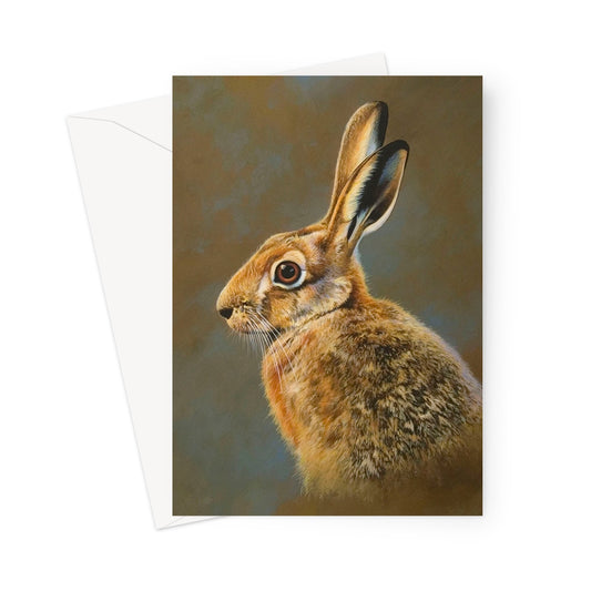 Hare Greeting Card