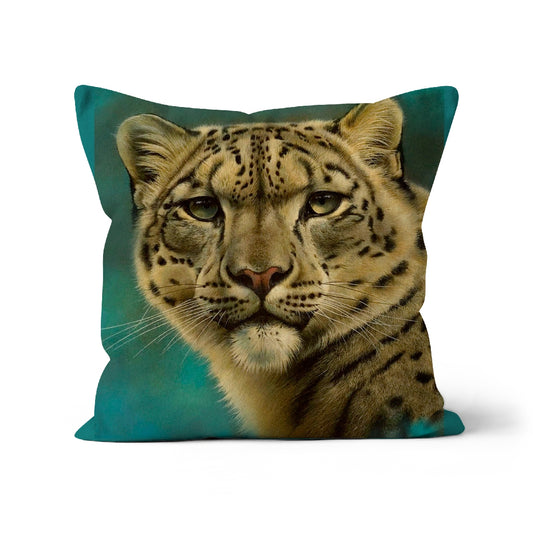 Snow Leopard Cushion