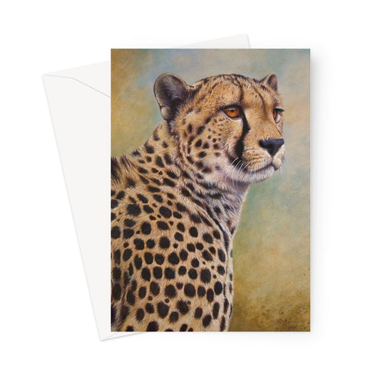 Kalahari Cheetah Greeting Card