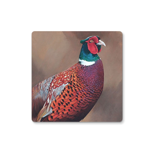 Pheasant Portrait Coaster