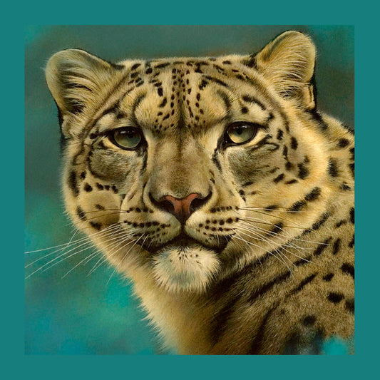 Snow Leopard Cushion