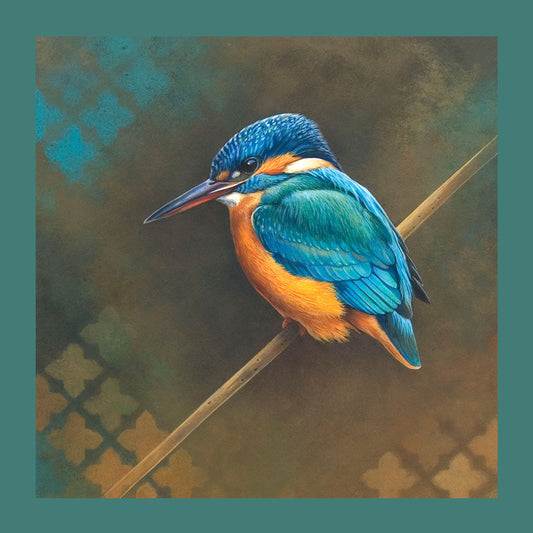 Kingfisher Cushion