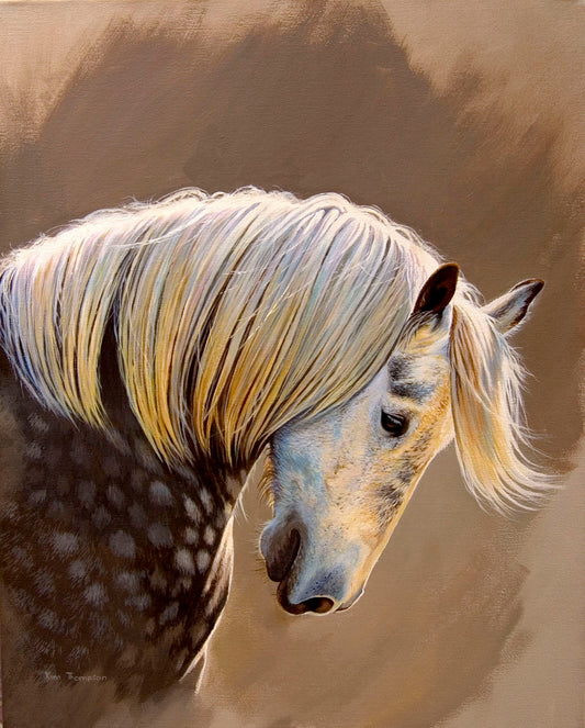 Painting a Horse in Acrylics: October 8th 2025