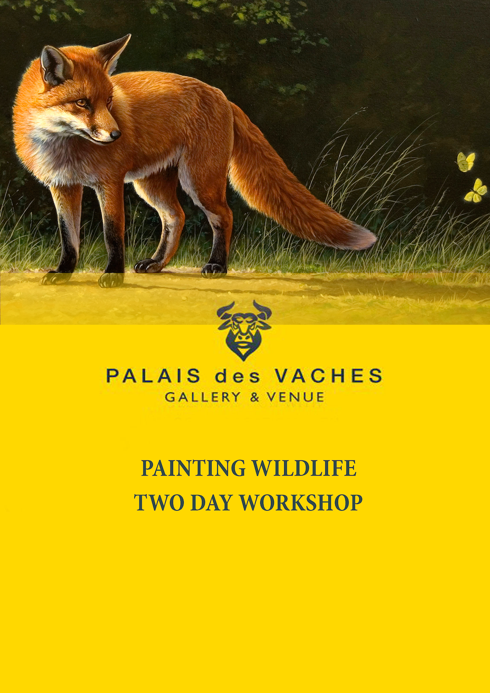 Painting Wildlife in Acrylics: 2 Day Workshop