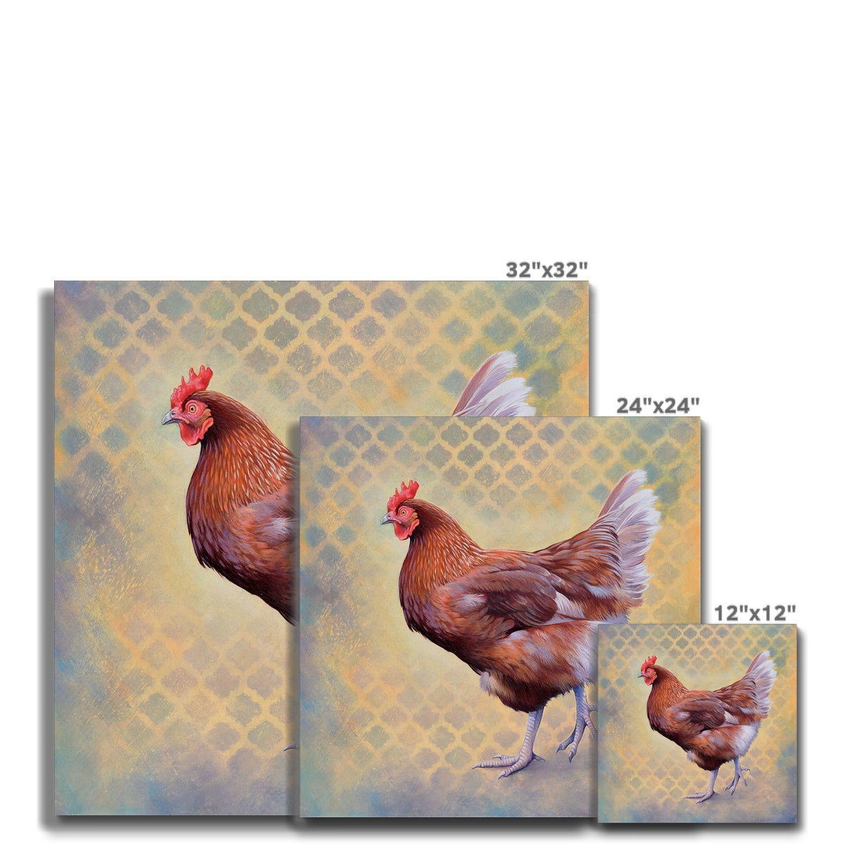 Little Red Hen Canvas