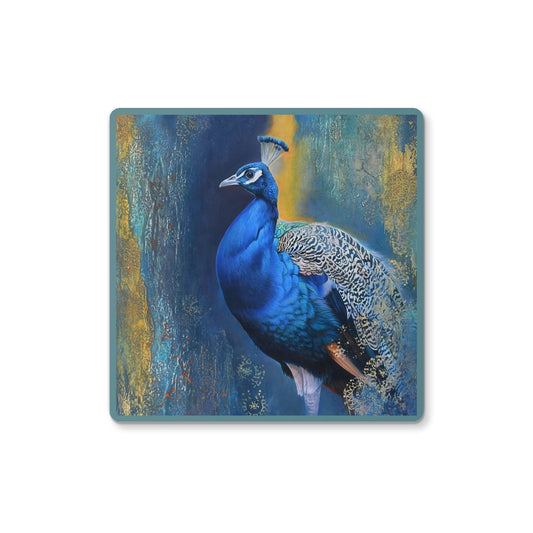 Sapphire on Blue Coaster