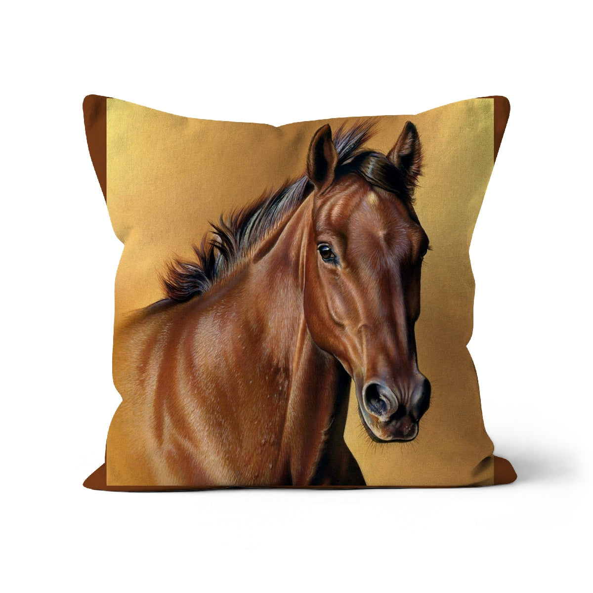 Bay Horse Cushion