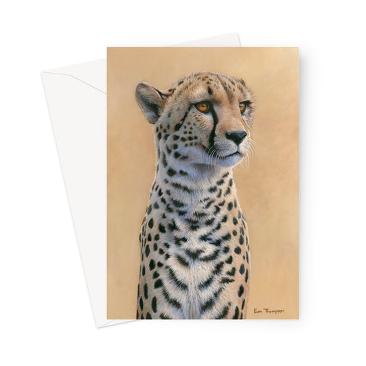 Cheetah Portrait – Kim Thompson Wildlife Art & Illustration
