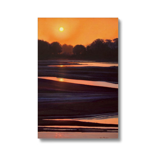 Luangwa Sunset Canvas