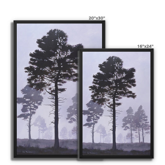 New Forest Mist Framed Canvas