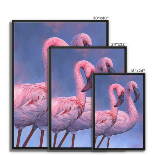 Pretty in Pink Framed Canvas