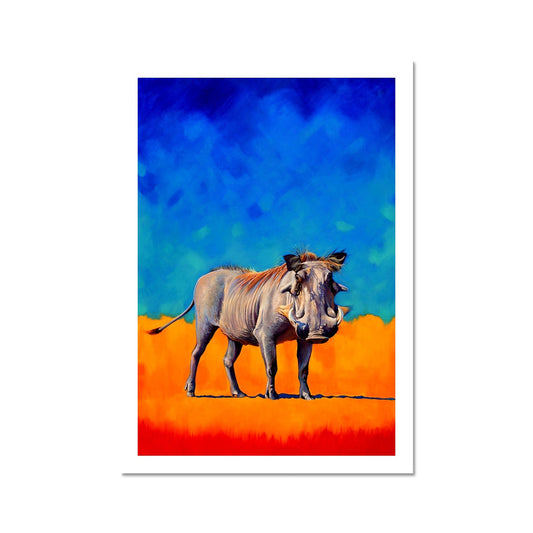 Warthog Hahnemühle Photo Rag Print