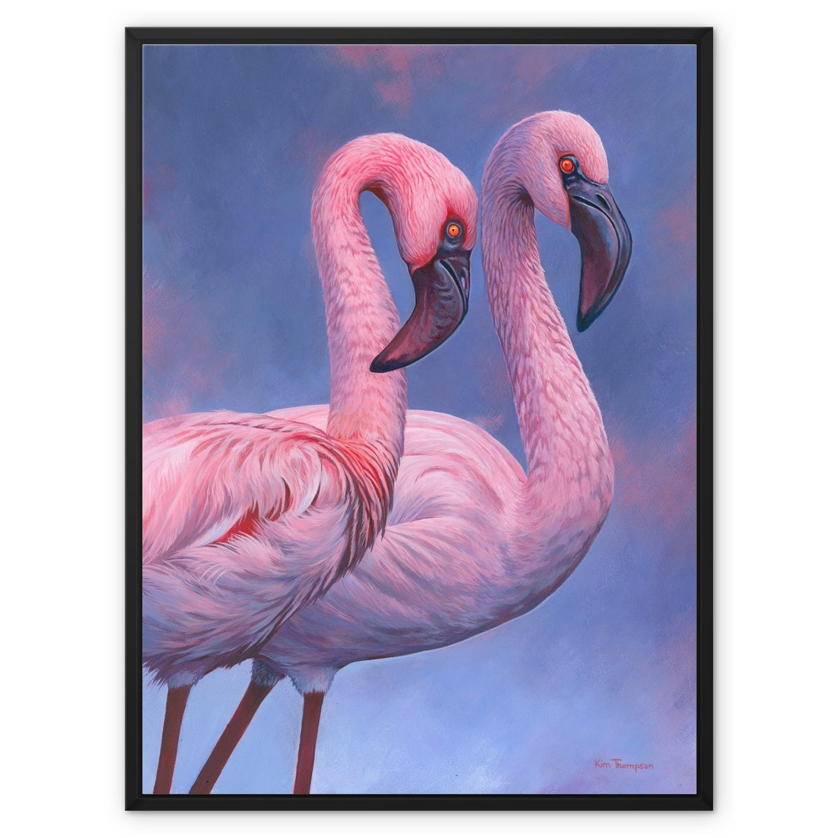 Pretty in Pink Framed Canvas