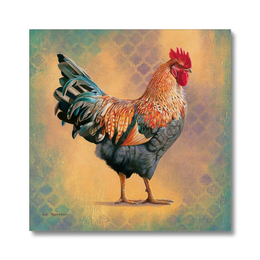 Golden Cockerel Canvas