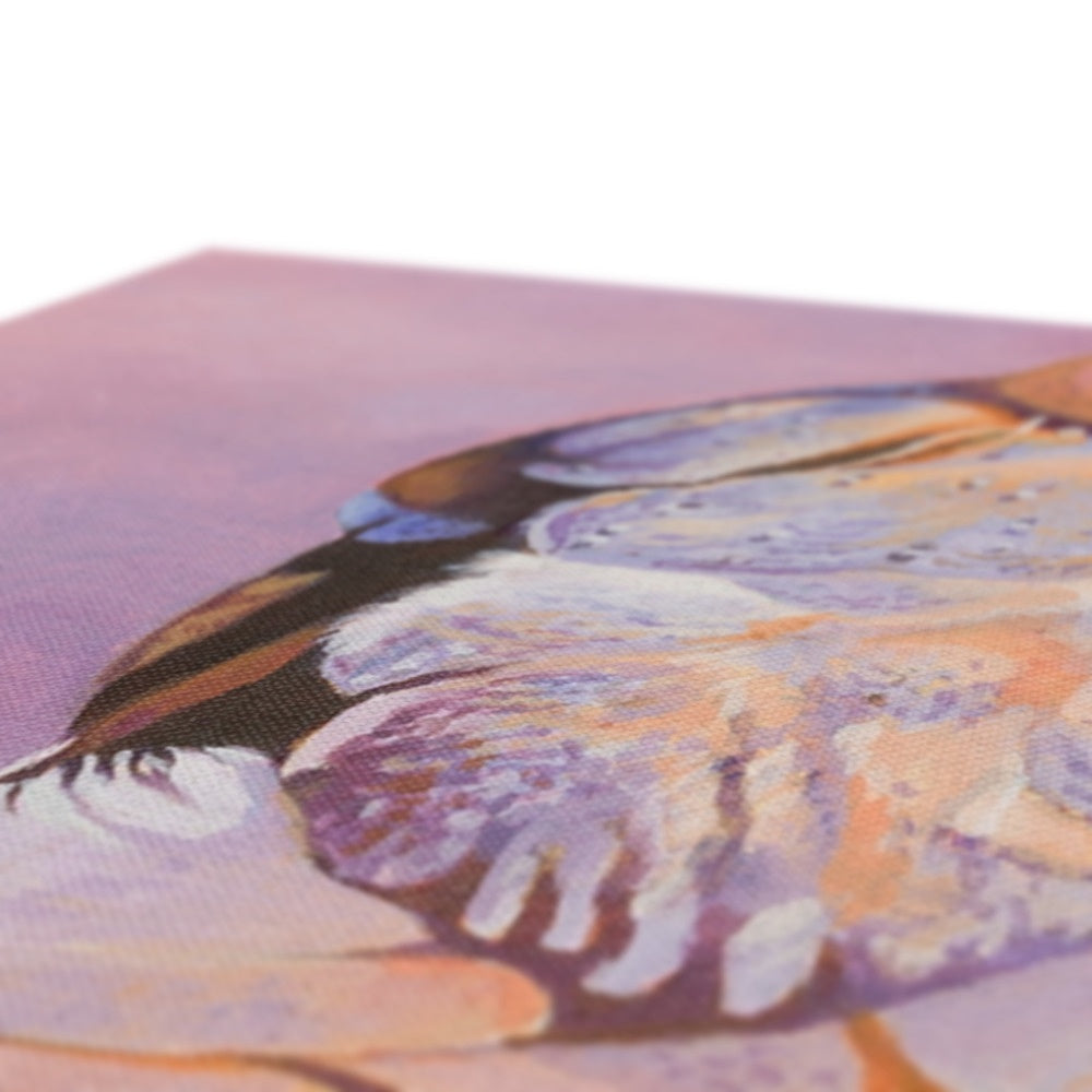 Barn Owl Sunset Canvas