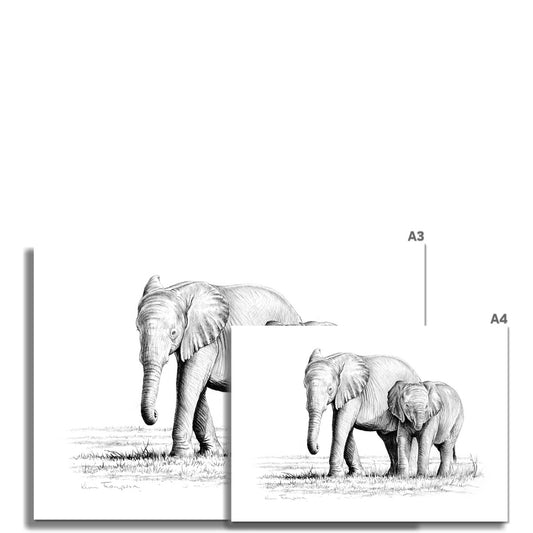 Best Friends Hahnemühle Photo Rag Print