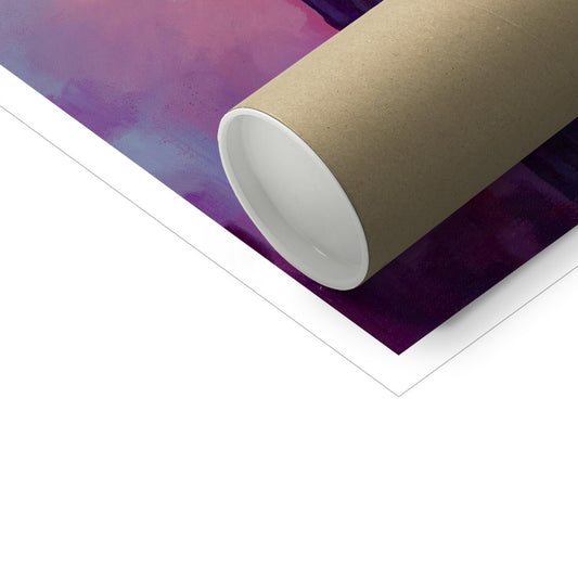 Barn Owl Sunset Hahnemühle Photo Rag Print