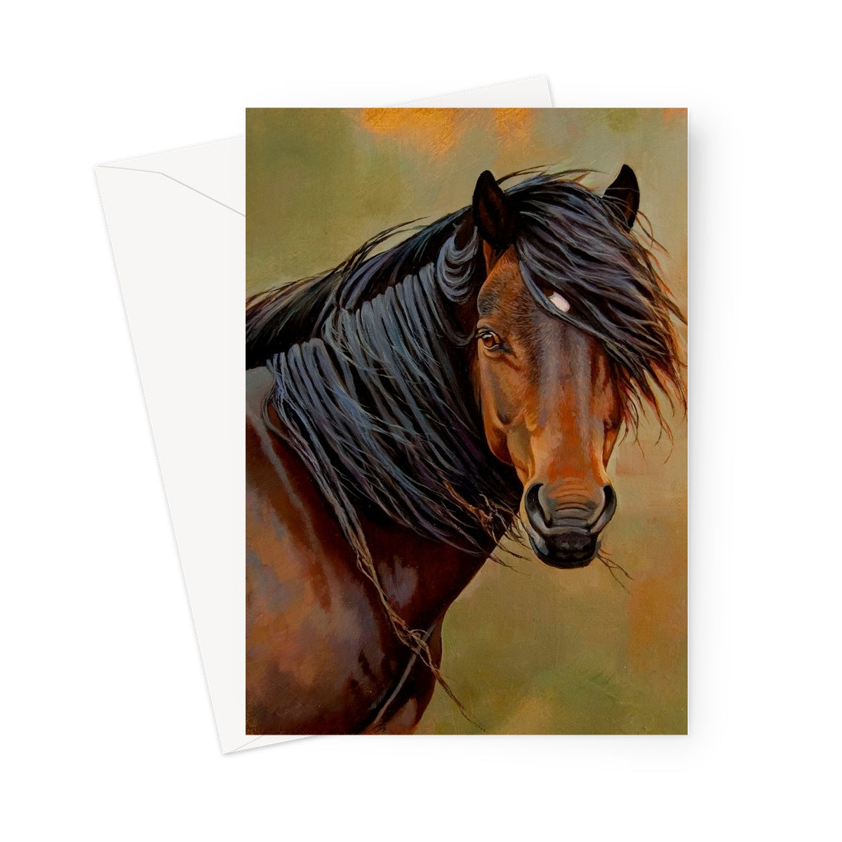 New Forest Pony Greeting Card