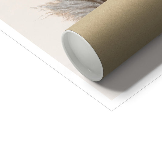 Guinea Fowl Feather Hahnemühle Photo Rag Print