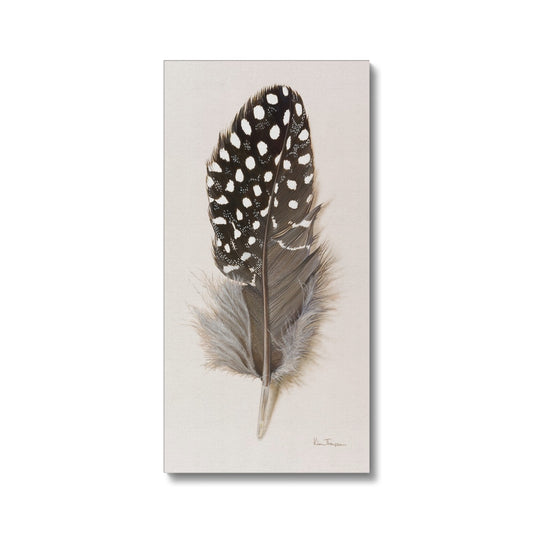 Guinea Fowl Feather Canvas