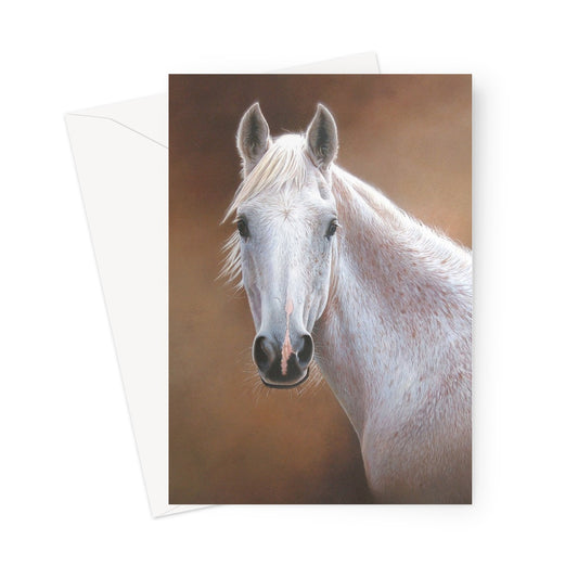 Silver Lady Greeting Card