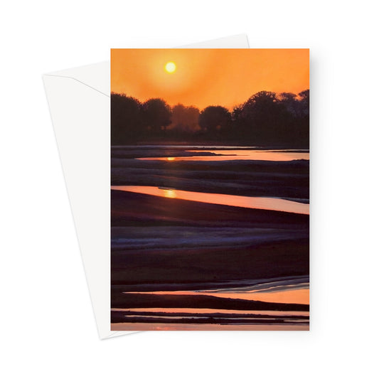 Luangwa Sunset Greeting Card