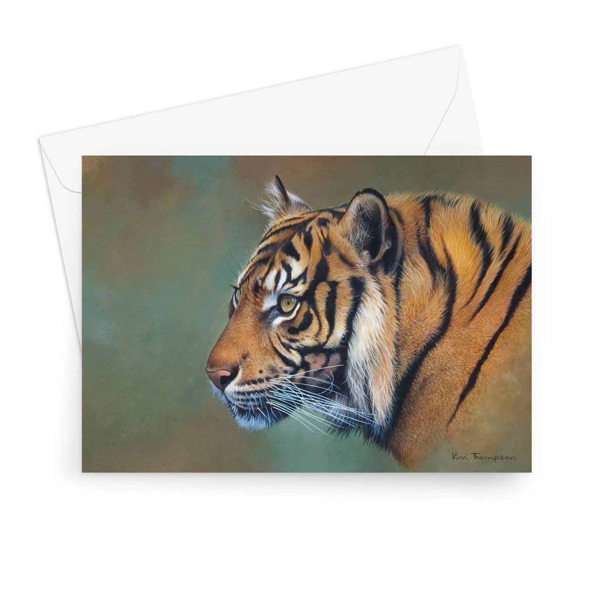 Indian Tiger Greeting Card