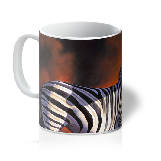 Zebra Storm Mug