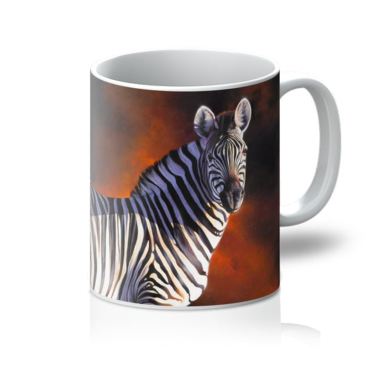 Zebra Storm Mug